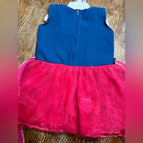 Customized Palestinian embroidery tatreez little girl dress thobe tutu w bow - Picture 2 of 4